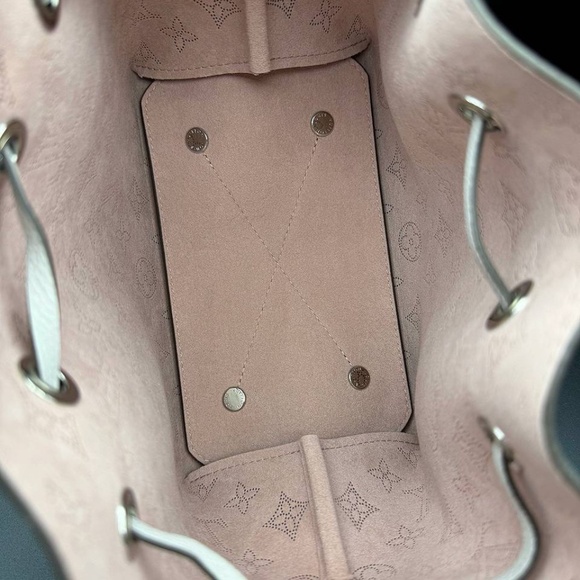 Louis Vuitton Bella Bucket Bag M57536 Brume Gray/Pink SOLD OUT like NEW - Picture 8 of 15